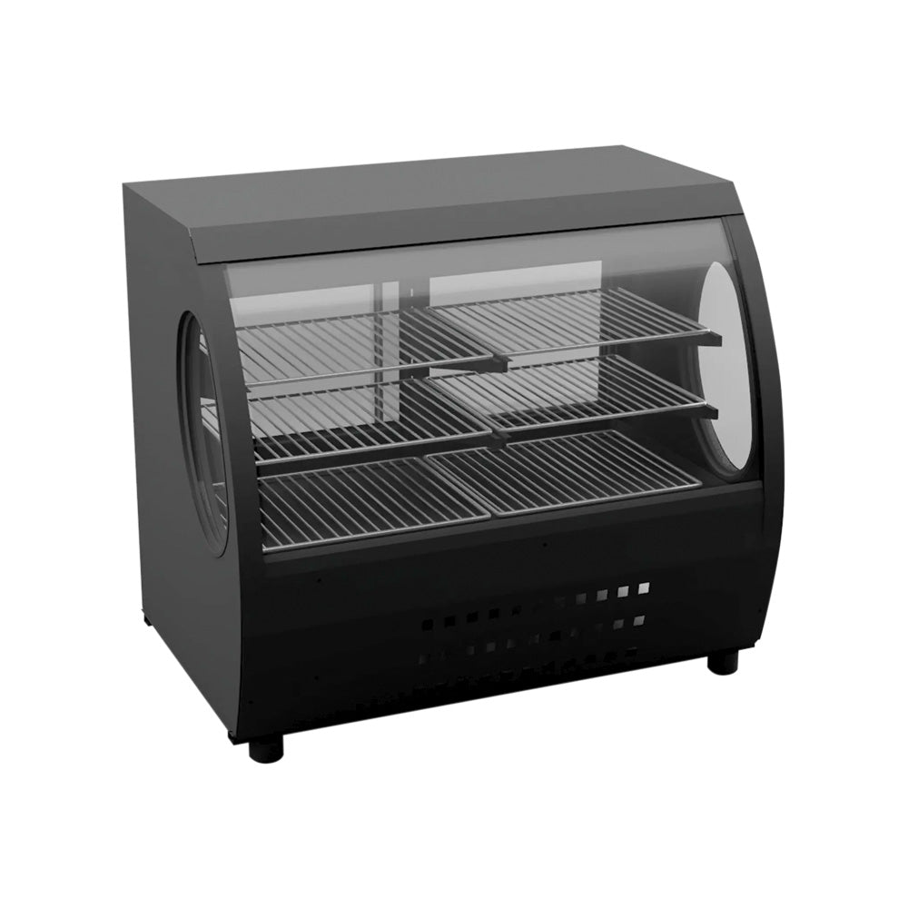 Vitrina Criotec VCC-120 Blanca Cristal Curvo