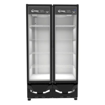 Criotec CFX-37 2P Refrigerador Doble Puerta De Cristal