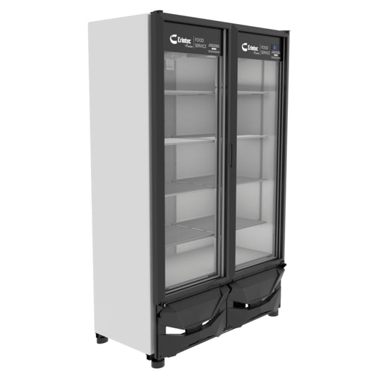 Criotec CFX-42 2P Refrigerador Doble Puerta De Cristal
